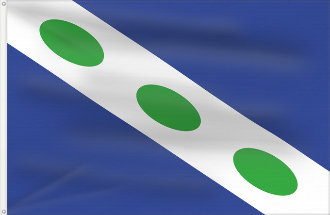 Flag, with two metal eyelets and reinforced hoist: Dreischor Dreischor, a former Dutch municipality
