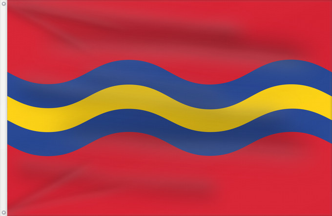Bandera, con dos ojales metálicos y lado del asta reforzado: Maarssen	Dutch municipality of Maarssen