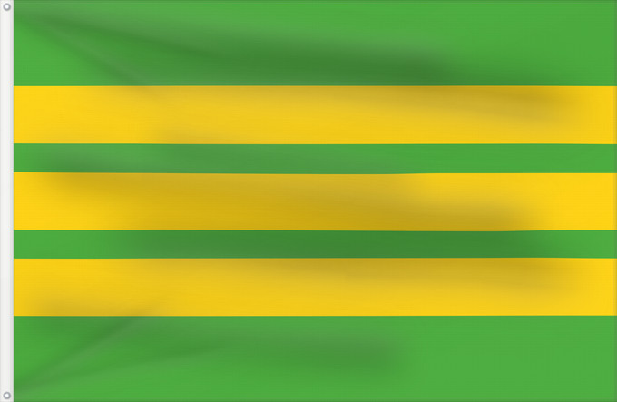 Flagge, mit zwei Metallösen und verstärktem Besatzband: Nieuw-Lekkerland	Dutch municipality of Nieuw-Lekkerland