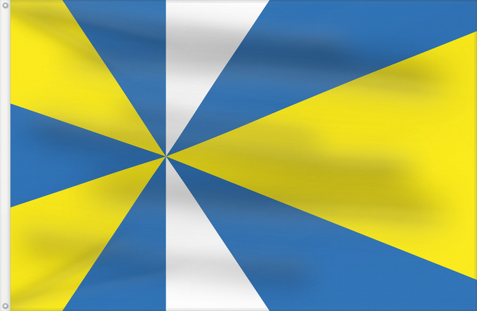 Flagge, mit zwei Metallösen und verstärktem Besatzband: Noorder-Koggenland	Noorder-Koggenland, North Holland, the Netherlands	Noorder-Koggenland, Noord-Holland, Nederland