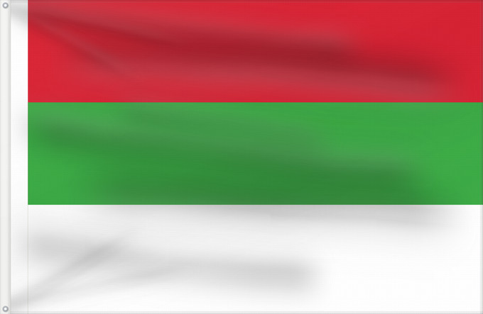 Flagge, mit zwei Metallösen und verstärktem Besatzband: Oostflakkee	Oostflakkee (former municipality)	Oostflakkee (ancienne municipalité)	Oostflakkee (municipio anterior)	Oostflakkee (ehemalige Gemeinde)	Oostflakkee (ex comune)	Former Dutch municipality of Oostflakkee