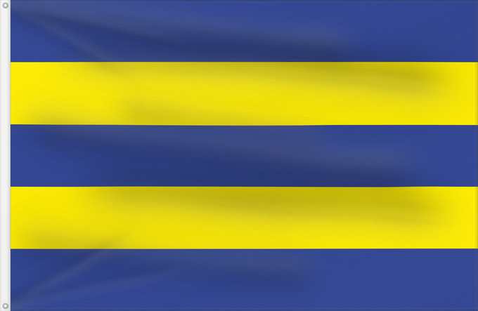 Flagge, mit zwei Metallösen und verstärktem Besatzband: Oostkapelle Oostkapelle, a former Dutch municipality