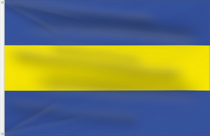 Flagge, mit zwei Metallösen und verstärktem Besatzband: Rijswijk	Dutch town of Rijswijk