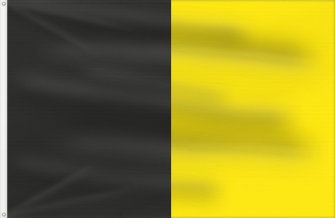 Bandera, con dos ojales metálicos y lado del asta reforzado: Sneek Dutch town of Sneek