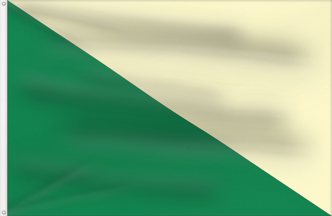 Flagge, mit zwei Metallösen und verstärktem Besatzband: Huánuco