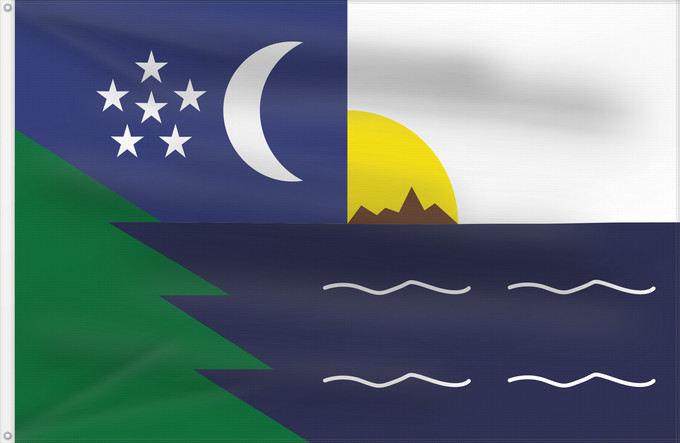 Drapeau, avec deux œillets métalliques et guindant renforcé : Paita	Paitap wiphala
