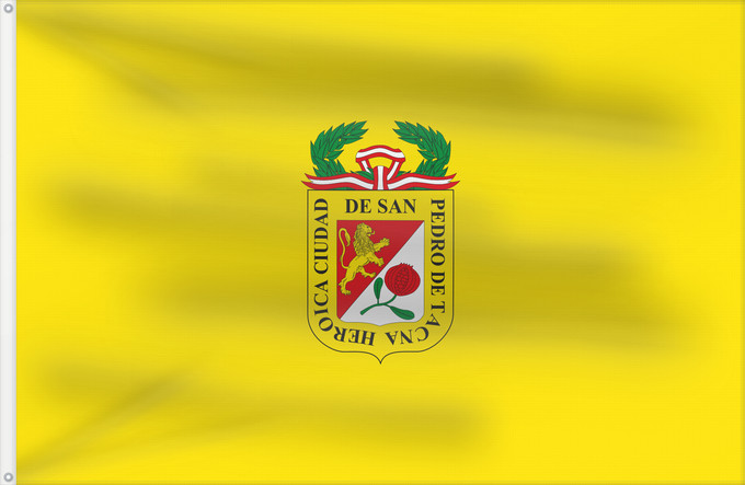 Drapeau, avec deux œillets métalliques et guindant renforcé : Tacna	Tacna city	Ciudad de Tacna
