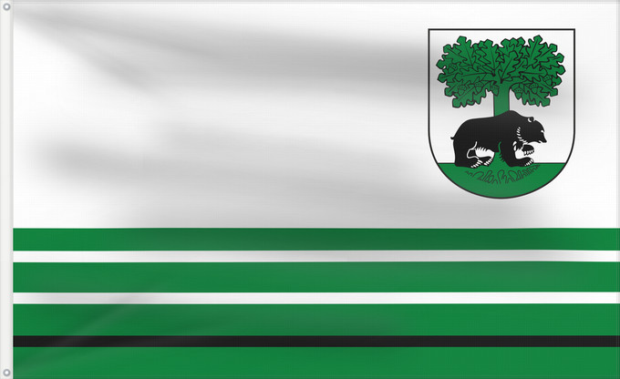 Flag, with two metal eyelets and reinforced hoist: POL Barwice Barwice Barwic