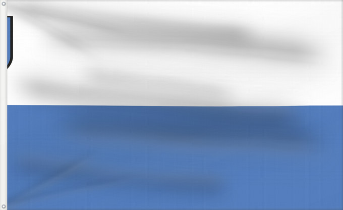 Flag, with two metal eyelets and reinforced hoist: POL gmina Rychtal	Gmina Rychtal, Poland	Gminy Rychtal, woj. wielkopolskie
