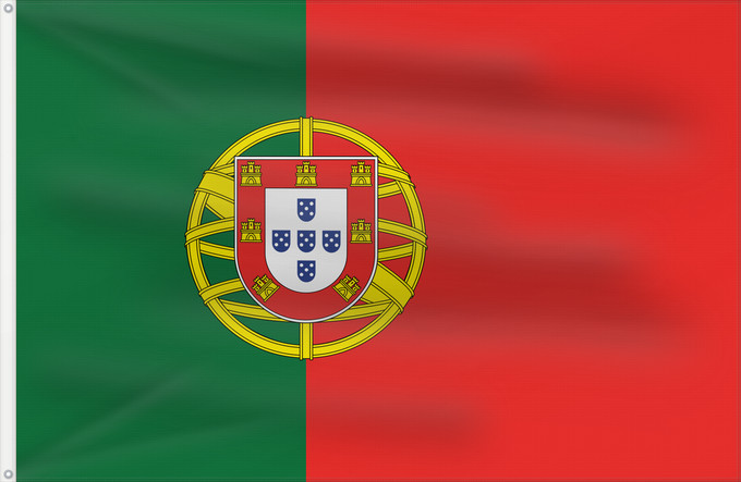 Flag, with two metal eyelets and reinforced hoist: Portugal Portugals Portogallo A bandeira nacional de Portugal Portugalii علم البرتغال Сцяг Партугаліі Banniel broadel Portugal Portugala პორტუგალიის დროშა Прапор Португалії