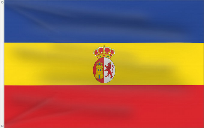 Flagge, mit zwei Metallösen und verstärktem Besatzband: Paraguay  1811	Paraguay (1811)