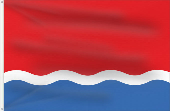 Drapeau, avec deux œillets métalliques et guindant renforcé : Amur Oblast	Oblast d'Amour	Óblast de Amur	Oblast Amur	Флаг Амурской области