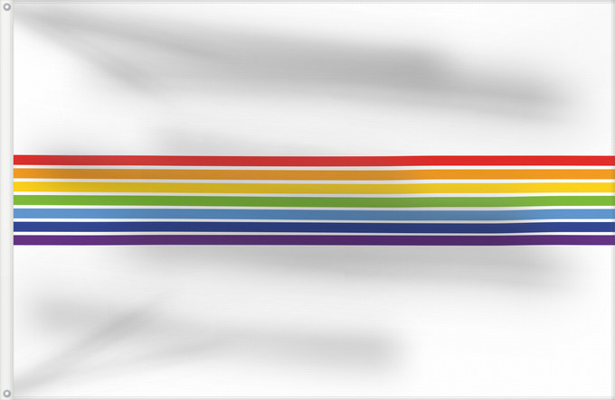 Drapeau, avec deux œillets métalliques et guindant renforcé : Jewish Autonomous Oblast	Jewish Autonomous Oblast 	Oblast autonome juif	Óblast Autónomo Hebreo	Jüdische Autonome Oblast	Oblast autonomo ebraico	Флаг Еврейской автономной области	פאן פון יידישע אויטאנאמע געגנט
