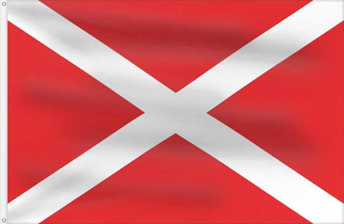 Drapeau, avec deux œillets métalliques et guindant renforcé : Arkhangelsk oblast proposal var 1 Arkhangelsk oblast, proposal flag variation 1 Oblast d'Arkhangelsk (proposition, var. 1) Óblast de Arjánguelsk (propuesta, var. 1) Oblast Archangelsk (Entwurf, Var. 1) Oblast' di Arcangelo (proposta, var. 1) Архангельск