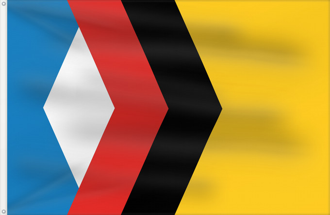 Drapeau, avec deux œillets métalliques et guindant renforcé : Engels  Saratov oblast	Engels (Saratov oblast)	Engels (oblast de Sarátov)	Engels (óblast de Sarátov)	Engels (Saratow Oblast)	Engels (oblast' di Saratov)	Энгельс  Саратовская область
