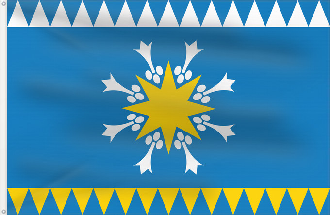 Drapeau, avec deux œillets métalliques et guindant renforcé : Ivdel  Sverdlovsk oblast	Ivdel, Sverdlovsk Region, Russia	Ivdel	Iwdel	Флаг Ивдельского городского округа