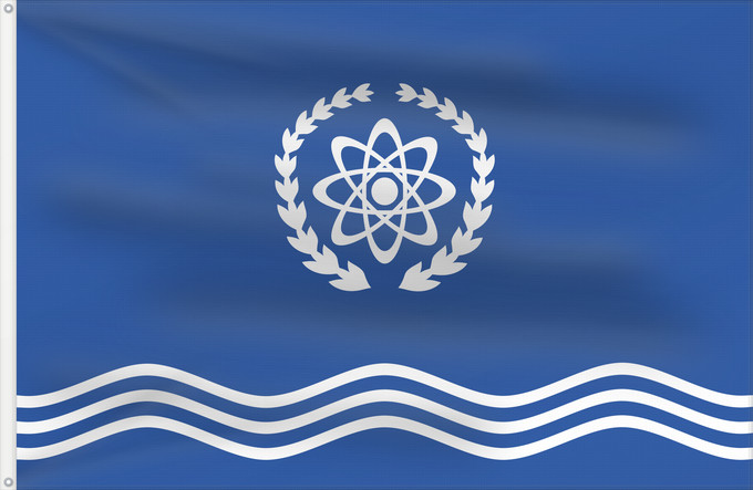 Drapeau, avec deux œillets métalliques et guindant renforcé : Obninsk  Kaluga oblast	Obninsk, Kaluga oblast, Russia	Obninsk (Oblast de Kalouga)	Obninsk (Óblast de Kaluga)	Obninsk ( Oblast Kaluga)	Obninsk (Oblast' di Kaluga)	Флаг города Обнинск