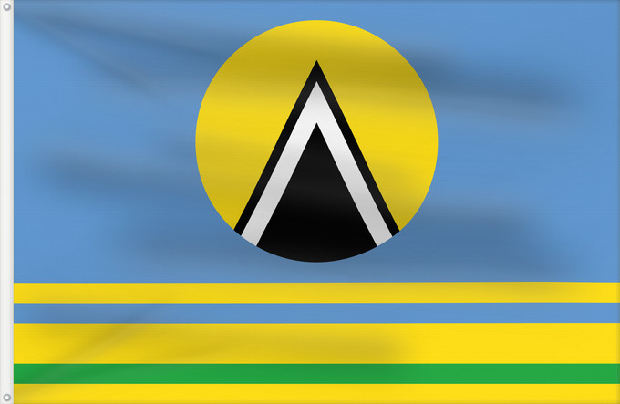 Drapeau, avec deux œillets métalliques et guindant renforcé : Ult-Yagun  Khanty-Mansia	Ult-Yagun rural settlement	Ult-Yagun	Ult-Jagun	Флаг сельского поселения Ульт-Ягун