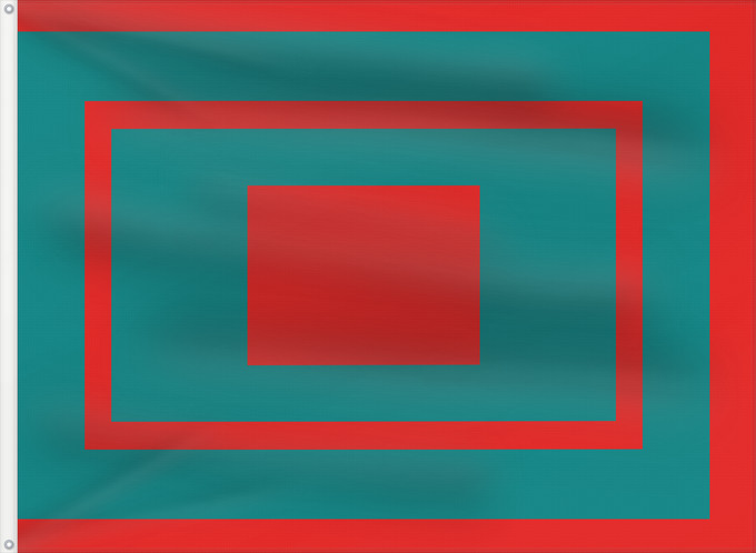 Flag, with two metal eyelets and reinforced hoist: Dervish	Dervish State	Stato Derviscio	Daraawiish