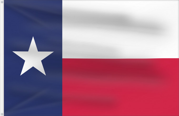 Bandera, con dos ojales metálicos y lado del asta reforzado: Texas	Texa	Stanowa Teksasu	ᏅᏓᎩ ᎦᏓᏘ	Toháano ého ëva hoohëö o	Ka hae Kekeka	Texiae	Flagget til delstaten Texas	Akałii Bikéyah bidah naatʼaʼí	Флаг Техаса	Američke savezne države Texas