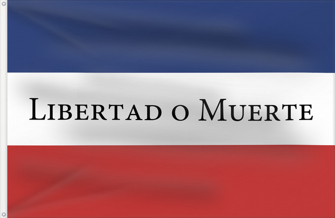 Drapeau, avec deux œillets métalliques et guindant renforcé : Treinta y Tres	Treinta y Tres Orientales