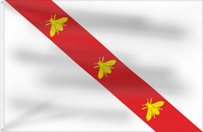 Drapeau, avec deux œillets métalliques et guindant renforcé : Elba Elba (Napoleonic) Elbe (Napoléonienne) Elba (Napoleónica) Elba (Napoleonisch) Napoleonica dell Isola d Elba