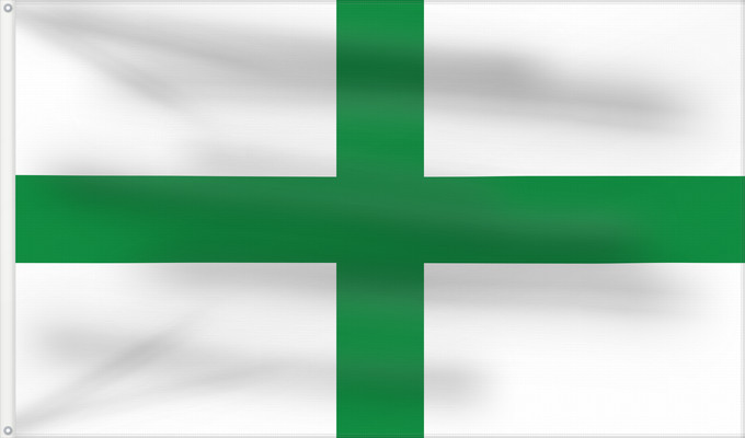 Flag, with two metal eyelets and reinforced hoist: Order of Saint Lazarus Ordre de Saint-Lazare Orden de San Lázaro Orden des Heiligen Lazarus Ordine di San Lazzaro Zakonu św. Łazarza