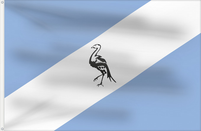 Bandera, con dos ojales metálicos y lado del asta reforzado: Ciskei	Ciskei  Ciskeï	IFulegi laseCiskei