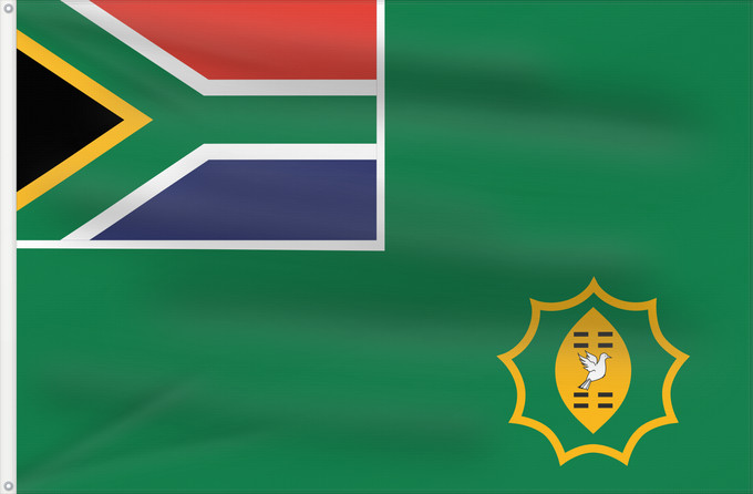 Flag, with two metal eyelets and reinforced hoist: South African Department of Military Veterans Département des Anciens Combattants Militaires d'Afrique du Sud Departamento de Veteranos Militares de Sudáfrica Südafrikanisches Ministerium für Militärveteranen Dipartimento dei Veterani Militari del Sud Afr