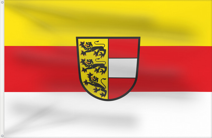 Bandera, con dos ojales metálicos y lado del asta reforzado: Carinthia	Carinthia (state)	Kärnten	Carintia