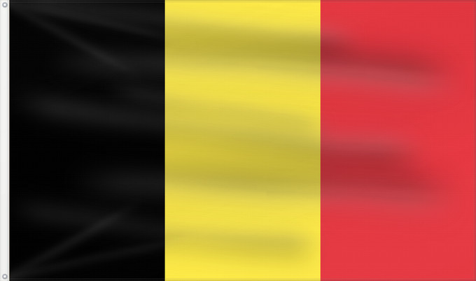 Drapeau, avec deux œillets métalliques et guindant renforcé : Belgium  civil	The civil ensign and flag of Belgium	Belgique	Bélgica	Belgien	Belgio	België in de verhouding 2 3, gebruikt als civiele vlag en de facto nationale vlag	Belgii	Belgiens	Civilna zastava Belgije	Флаг Бельгии
