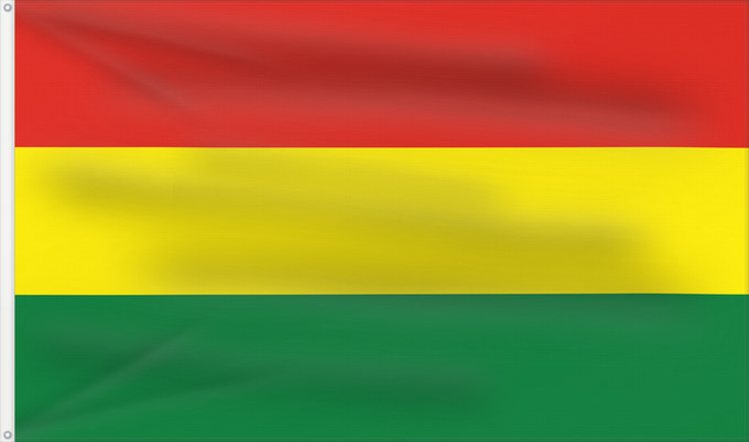 Bandera, con dos ojales metálicos y lado del asta reforzado: Bolivia	Bolivie	Bolivien	Bolivia Flag of Bolivia* country Template I18n/Republic of Bolivia used by Bolivia from 1851 until Present created by Government of Bolivia format 15 22 shape rectangular colours red