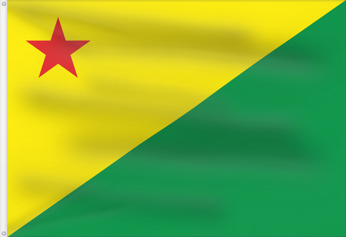 Drapeau, avec deux œillets métalliques et guindant renforcé : Acre	Acre (state)	Acro	Acriana