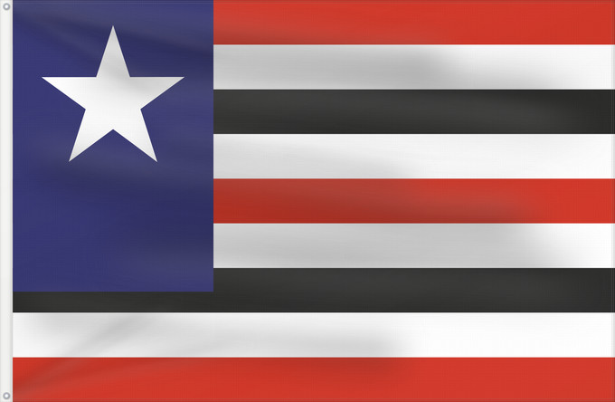 Drapeau, avec deux œillets métalliques et guindant renforcé : Maranhão