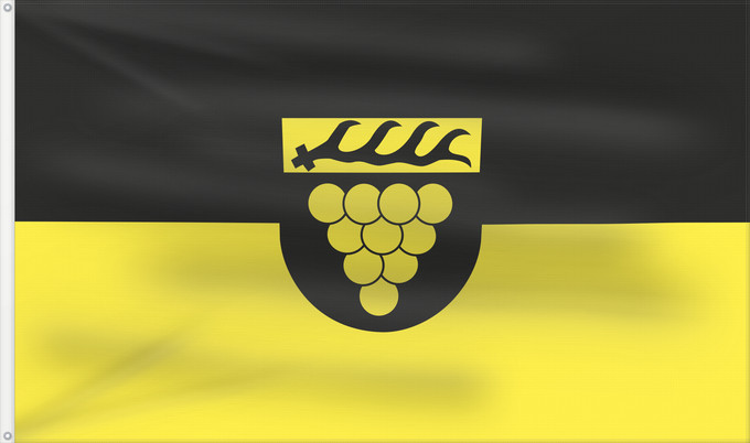 Bandera, con dos ojales metálicos y lado del asta reforzado: Weinstadt (Region Stuttgart)