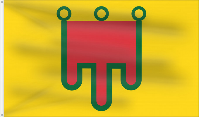 Flag, with two metal eyelets and reinforced hoist: Auvergne Region Auvergne in France Région Auvergne en France Auvèrnia
