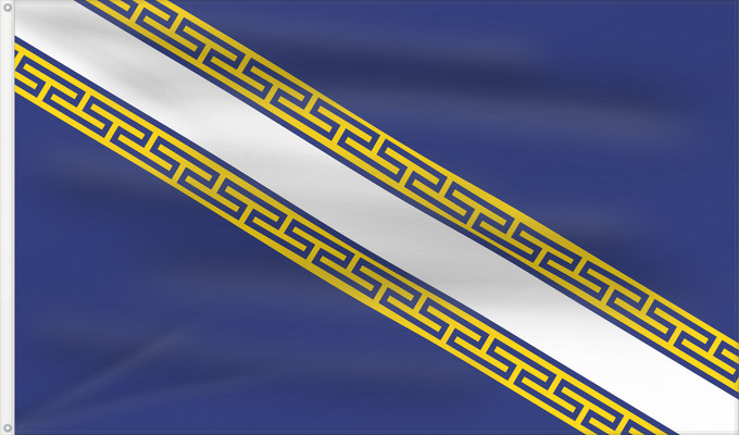 Flag, with two metal eyelets and reinforced hoist: Champagne-Ardenne Region Champagne-Ardenne in France Région Champagne-Ardenne en France Champaña-Ardenas
