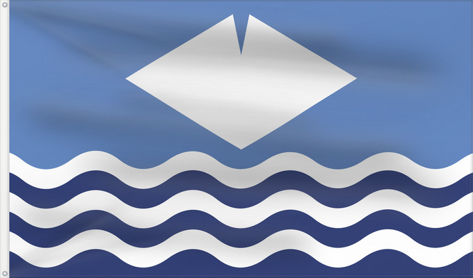 Flag, with two metal eyelets and reinforced hoist: Isle of Wight île de Wight Isla de Wight Isola di Wight Isle of Wight The registered Isle of Wight