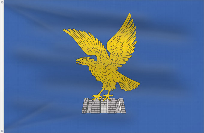Flag, with two metal eyelets and reinforced hoist: Friuli-Venezia Giulia