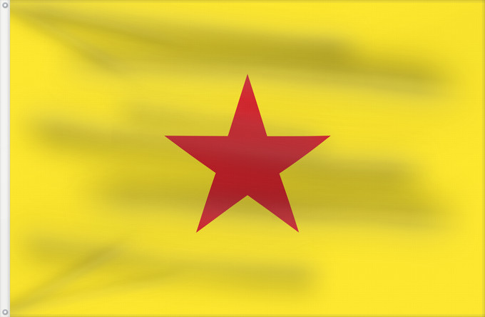Drapeau, avec deux œillets métalliques et guindant renforcé : Mohéli