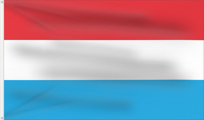 Flag, with two metal eyelets and reinforced hoist: Luxembourg	Luxemburgo	Luxemburg	Lussemburghese	Luksemburga	Сцяг Люксембурга	Национално знаме на Люксембург	Banniel Luksembourg	Lucemburská vlajka	Luxembourgs	Σημαία του Λουξεμβούργου	Luksemburgi lipp	پرچم لوکزامبورگ	Luxemburgin	Lucsamburg	ლუქსემბურგის დრო