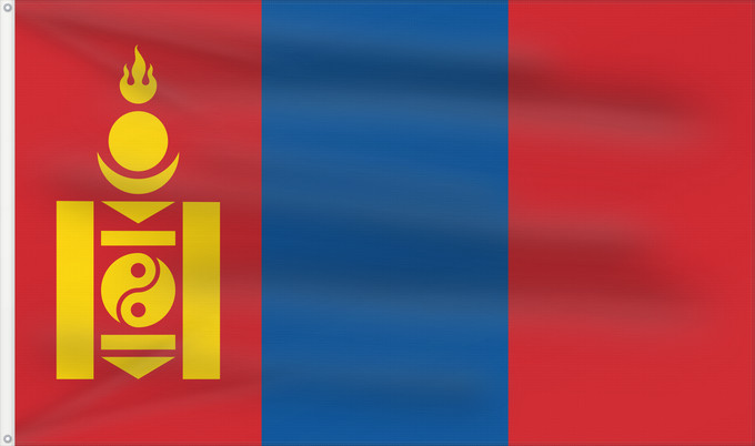 Flag, with two metal eyelets and reinforced hoist: Mongolia	Mongolie	Mongolei	علم منغوليا	མོང་གོལ། དར་ཆ།	​Mūng-gū guók-gì	Mongoolia lipp	​Mùng-kú-koet khì	Моңғолия байрағы	몽골의 국기	Моңголстан туусу	Знаме на Монголија	.mw-parser-output	Флаг Монголии	Парчами Муғулистон	Монголия байдаги	Монголия байрагы	Моңғул
