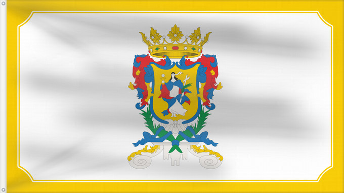 Bandera, con dos ojales metálicos y lado del asta reforzado: Guanajuato	Guanajuato 