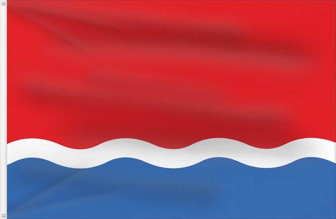 Drapeau, avec deux œillets métalliques et guindant renforcé : Amur Oblast	Oblast d'Amour	Óblast de Amur	Oblast Amur	Флаг Амурской области