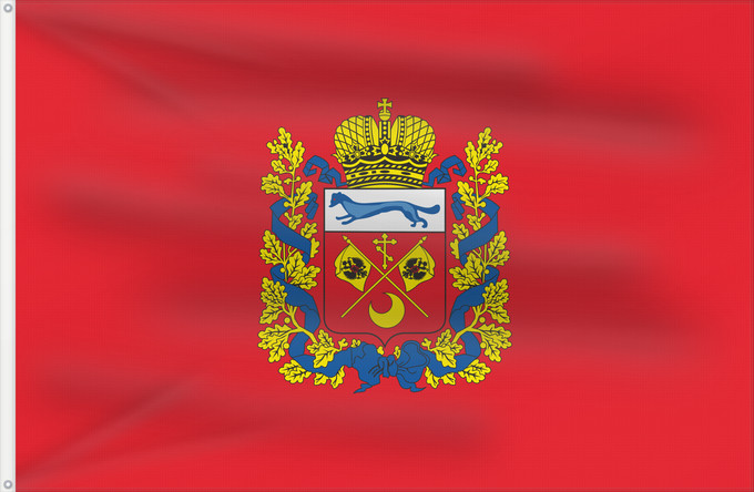 Drapeau, avec deux œillets métalliques et guindant renforcé : Orenburg Oblast	Orenburg Oblast 	Oblast d'Orenbourg	Óblast de Oremburgo	Oblast Orenburg
