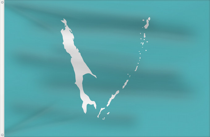 Flag, with two metal eyelets and reinforced hoist: Sakhalin Oblast Sakhalin Oblast, Russia Oblast de Sakhaline Óblast de Sajalín Oblast Sachalin Флаг Сахалинской области