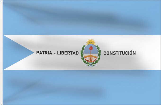 Bandera, con dos ojales metálicos y lado del asta reforzado: Provincia de Corrientes	Corrientes Province, Argentina	Province de Corrientes	Provincia de Corrientes, Argentina	Corrientes (Provinz)	Provincia di Corrientes