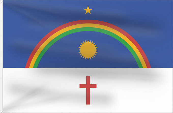 Drapeau, avec deux œillets métalliques et guindant renforcé : Pernambuco	State of Pernambuco, Brazil	Pernambouc	Pernambuco, Brasil