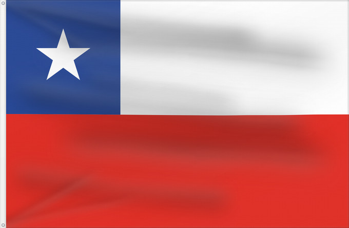 Bandera, con dos ojales metálicos y lado del asta reforzado: Chile	It is easy to put a border around this flag image	Chili	Cile	علم تشيلي	Национално знаме на Чили	ཅི་ལི། དར་ཆ།	Chilen	דגל צ ילה	チリの国旗	칠레의 국기	Флаг Чили	Čila	Chiles	Şili Cumhuriyeti	Прапор Чилі	​智利國旗