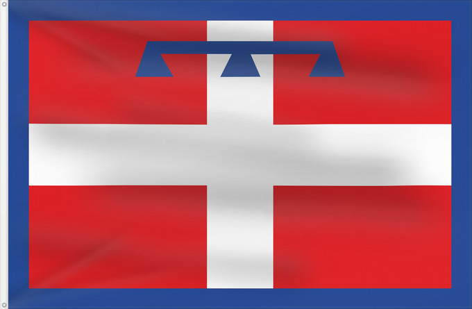 Bandera, con dos ojales metálicos y lado del asta reforzado: Piedmont	This W3C-unspecified vector image was created with Inkscape	Regione italiana Piemonte